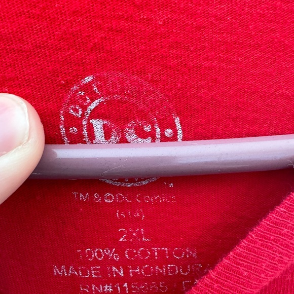 Men’s DC flash t shirt 2XL - Picture 3 of 4